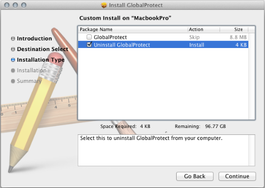 Как удалить globalprotect с mac os