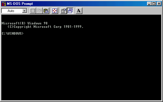 Command Prompt window