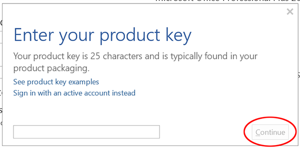 office 2013 change product key error 0xc004f069