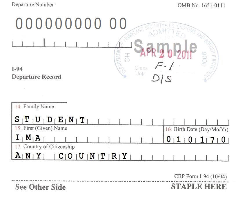 f verification passport form for Common documentation 9 student for international I authorization work