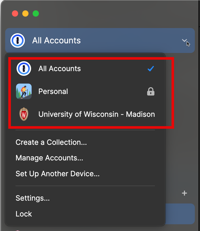 All accounts example