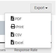 report export