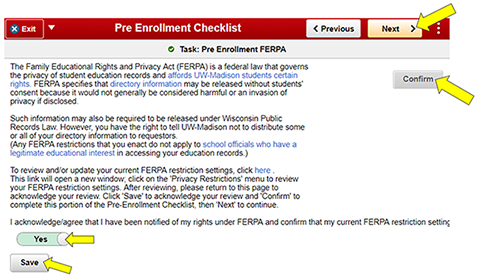 FERPA restrictions