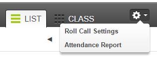 roll call settings