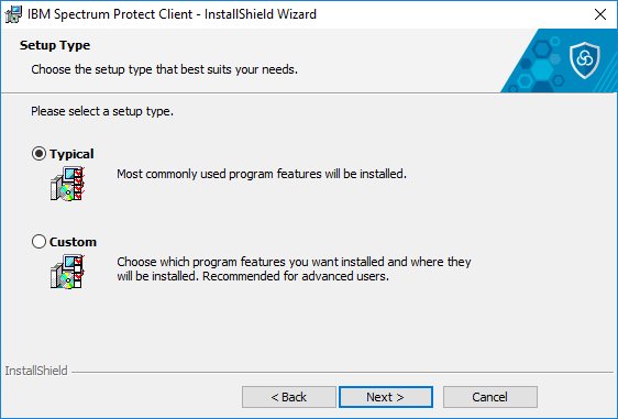 Install Wizard typical. 
