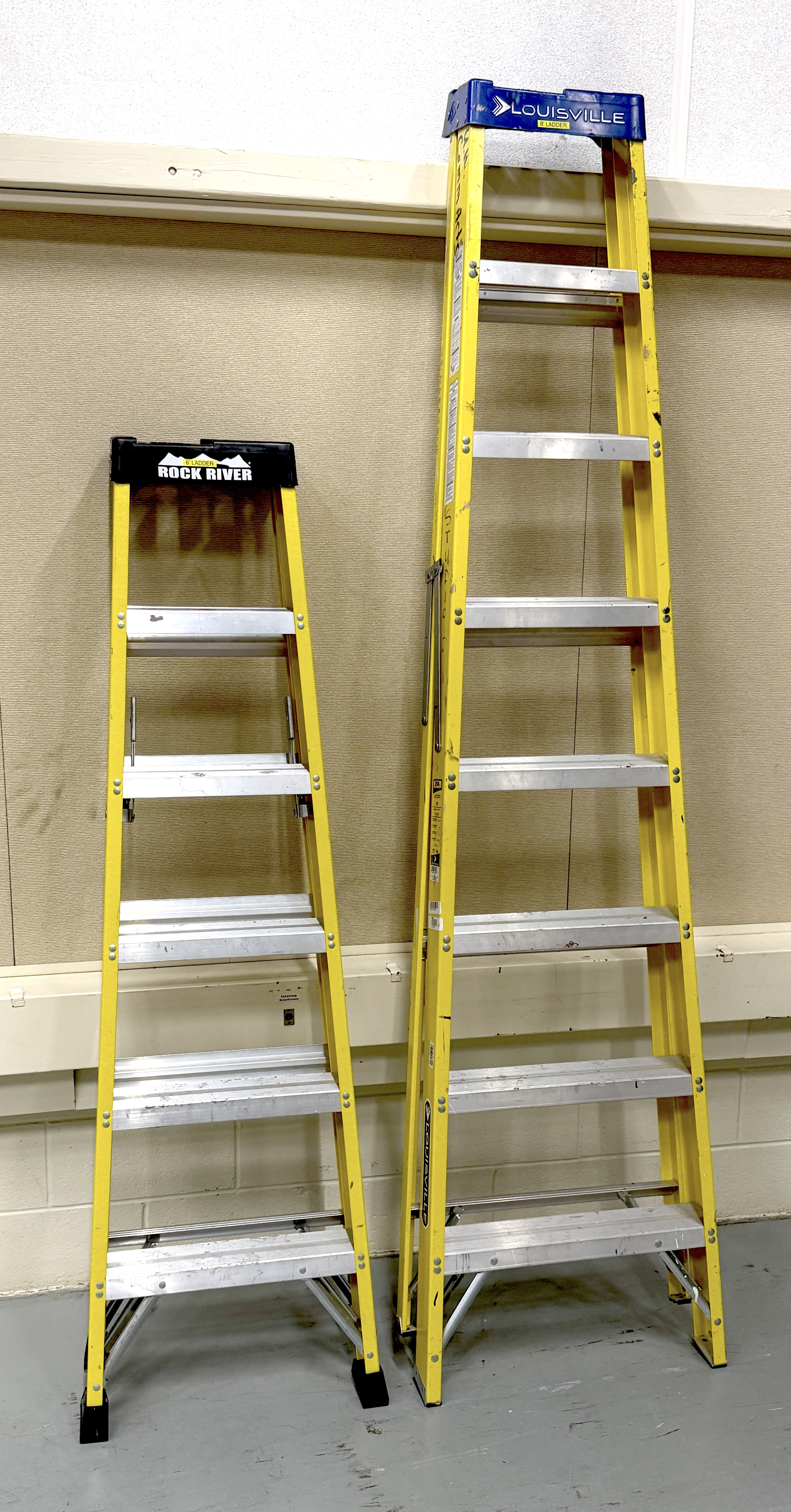 6' and 8' ladder