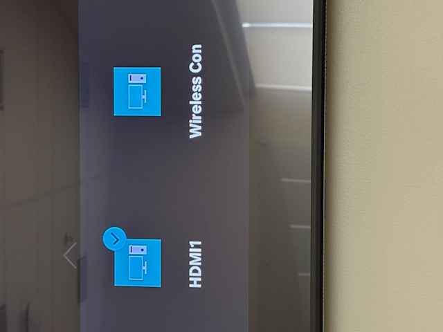 Select Source Screen